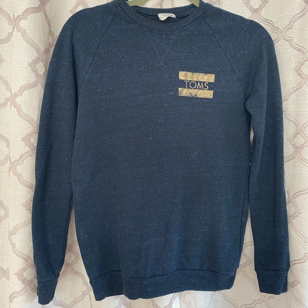 TOMS Camo Elbow Patch Sweatshirt